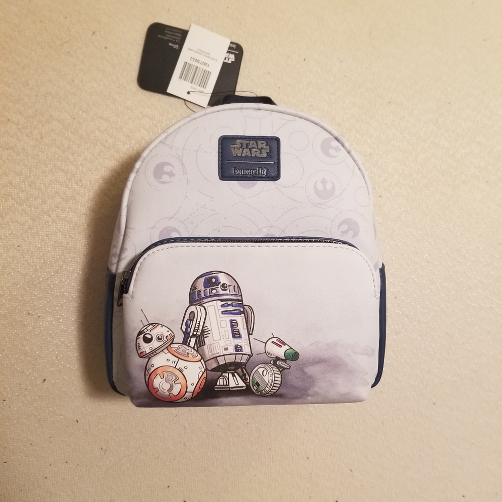 Loungefly Star Wars Droids Mini Backpack